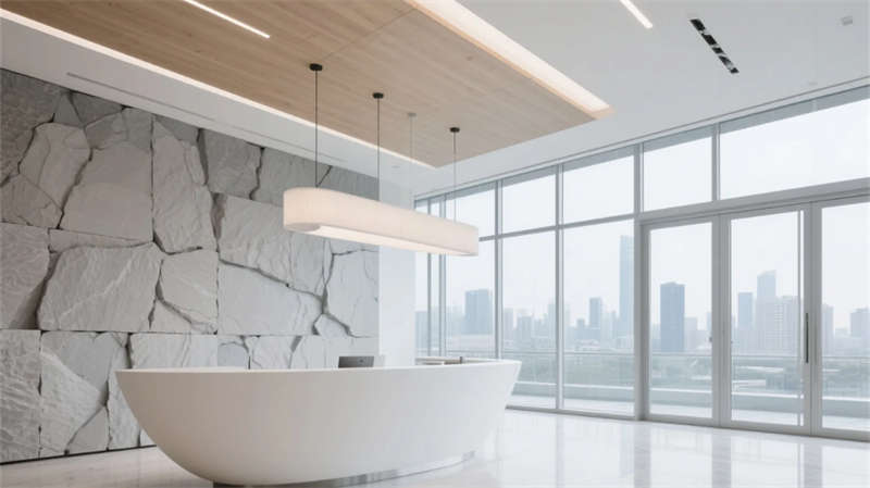 流動協(xié)作生態(tài)，蚌埠5000平辦公室裝修設(shè)計效果圖