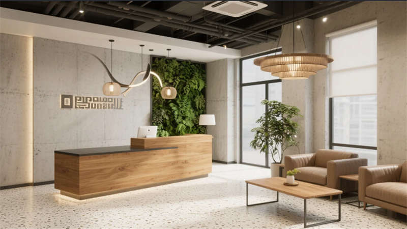 流動協(xié)作·皖北竹韻，宿州1500平辦公室裝修設(shè)計效果圖